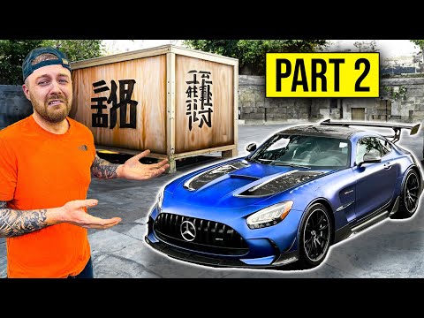 BUILDING A £500,000 AMG GT FROM TEMU PART 2