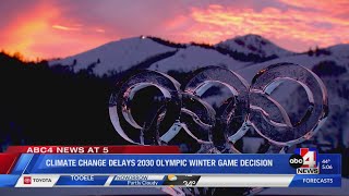 Climate Change Delays 2030 Olympic Winter Game Decision