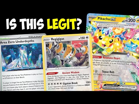 Is Pikachu ex with the Regis a Legit Deck?