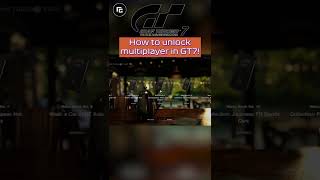 How to UNLOCK MULTIPLAYER in Gran Turismo 7! #shorts