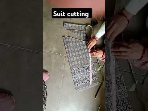 Suit cutting #fashion #salwarcutting #kurti #ytshort #daily #diy #salwaar #stitching