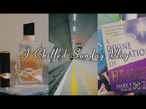 SUNDAY VLOG | Christian Book Reviews, YSL Libre, Chilled Sunday, Church, London