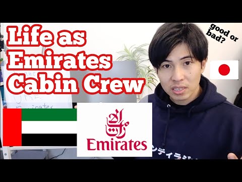 My life in Emirates as Japanese male cabin crew and life in Dubai, UAE