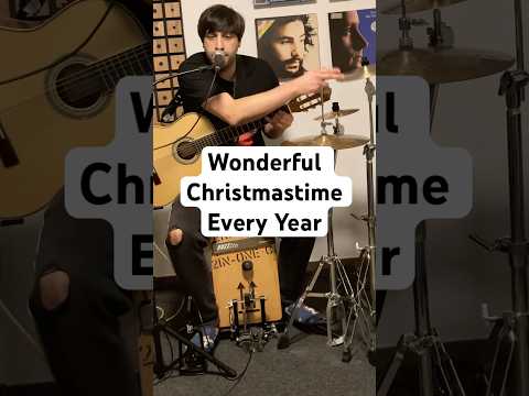 Wonderful Christmastime Every Year Acousic Version #christmassong #xmassong #foryou #acoustic #cajon