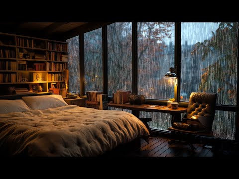 10 Hours of Rain Sounds for Stress Relief | Rain Sounds for Sleeping