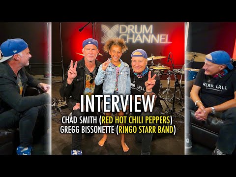 Chad Smith (Red Hot Chili Peppers) and Gregg Bissonette (Ringo Starrs Drummer) Interview Me!