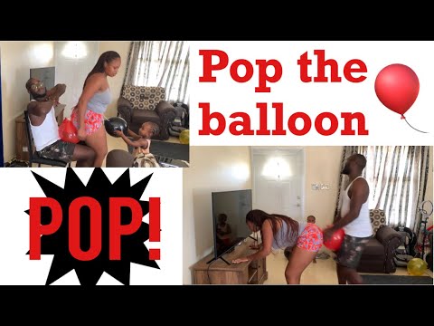 Pop the balloon challenge #gettingitwright #balloons #shana #tiggy