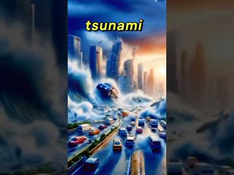 Jesus Stops Tsunami In a City #tsunami #jesussaves