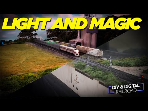 I made my Model Railroad look real with Video Editing