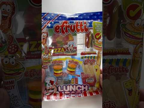 Packing School Lunch *ONLY GUMMY FOOD* #shorts