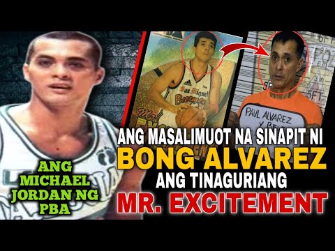 PBA LEGENDS BONG ALVAREZ ANG SAKLAP NG SINAPIT!! MR EXCITEMENT PAUL BELENO ALVAREZ STORY