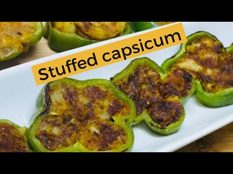 Stuffed Capsicum (with less Oil )