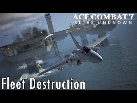 Mission 11: Fleet Destruction - Ace Combat 7 Commentary Playthrough