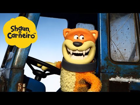 🐑Shaun, o Carneiro [Shaun the Sheep] Gato Fazendeiro 🐑 Hora Especial🐑| Cartoons Para Crianças