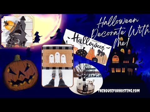 HALLOWEEN DECORATE WITH ME | QUICK EASY + FUN DECOR FOR KIDS!