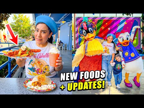 ❄️ NEW Disney California Adventure Park UPDATES! | New EXCLUSIVE Foods, Characters, Merch + MORE!