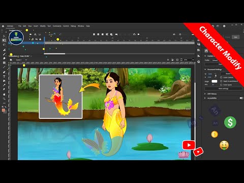 How To Make Modified Character | How To Create New Character | 2D Cartoon Character