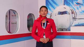 SADIKSHYA CHAUDHARY || NEPAL AIRHOSTESS ACADEMY TRAINEE || Welcome Announcement.