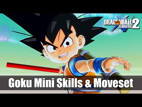 (FREE DLC 18) DAIMA GOKU MINI UNLOCKED! - Dragon Ball Xenoverse 2 Full Moveset & All Skills Gameplay