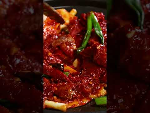 Spicy beef bulgogi #food #recipe