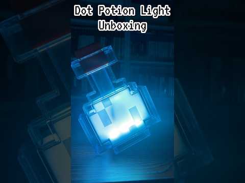 Dot Potion Light #unboxing #asmr #gameroom #gameroomdecor