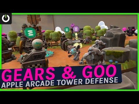 Gears & Goo: Tower Defense With Apple Vision Pro Eye Tracking