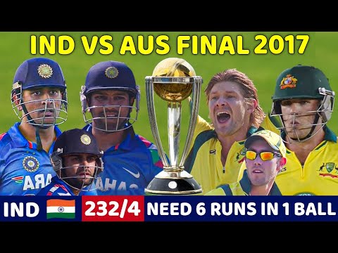 INDIA VS AUSTRALIA ODI MATCH 2017 | IND VS AUS FULL MATCH HIGHLIGHTS | MOST THRILLING MATCH EVER🔥😱