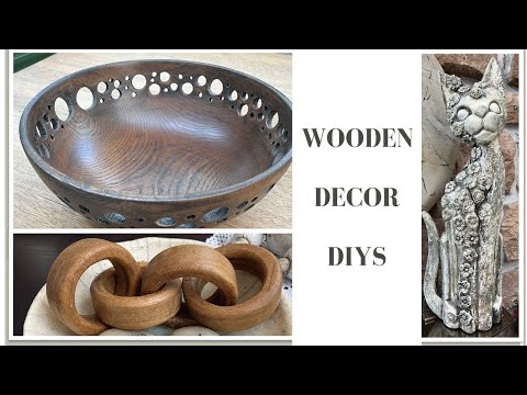 HIGH END WOODEN DECOR DIYS