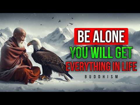 BE ALONE TO ACHIEVE YOUR GOALS: 10 Powerful Buddhist Principles | Buddhist Teaching | Buddhism