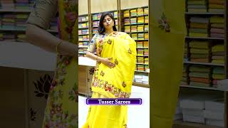 Tussar Silk Saree || Saree Showcase || Kalamandir Royale