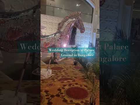 Wedding Reception at Palace Ground in Bangalore