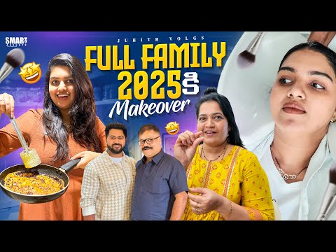 |మా Full Family 2025 is కి Makeover😍అత్త & కోడలు Hair Makeover✨|My Morning to Night Day in my life||