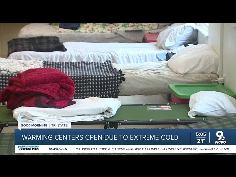 Warming centers open in the Tri-State during bitter cold temps