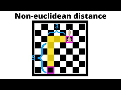 The applications of non-euclidean distance | Metric Spaces