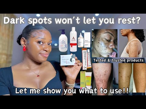 Do you have dark spots on your skin? Products that clear dark spots very fast for an even skin tone✅