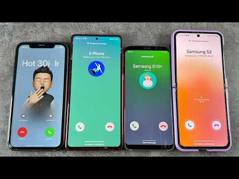 Incoming Call Samsung Galaxy Note 10 + Samsung Galaxy Z Flip 5 + Samsung Galaxy S8 + IPhone XR