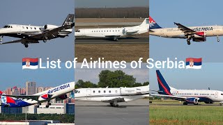 List of Airlines of Serbia | Aviation BD