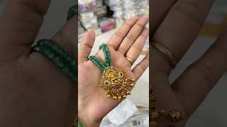 Nakshi beads|| lakshmi pendant #subscribe #jewellery #viralvideo