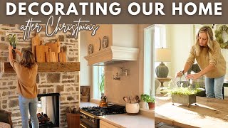 Cozy Cottage Decorate with me 🏡 Decorating ideas after Christmas