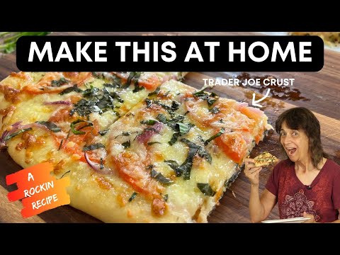 I Took TWO Different Trader Joe's Pizza Crusts and Made The Best Pizzas Ever!