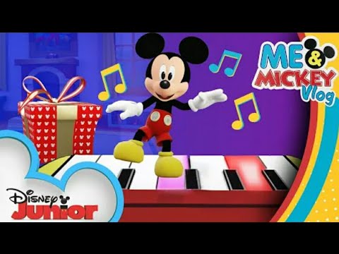 Mickey Sings Happy Birthday Song 🎶 |  Birthday Boogie 🎉 | Me & Mickey | Vlog 25 | @disneyjr