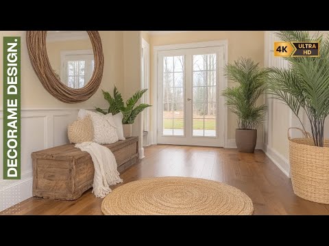 Modern Entryway and Hallway Decorating Ideas for 2025 | Stylish Living Room & Foyer Designs