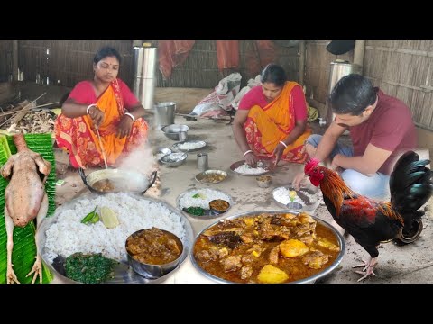 Country chicken curry | village Bengali cooking | Desi chicken curry | village cooking house