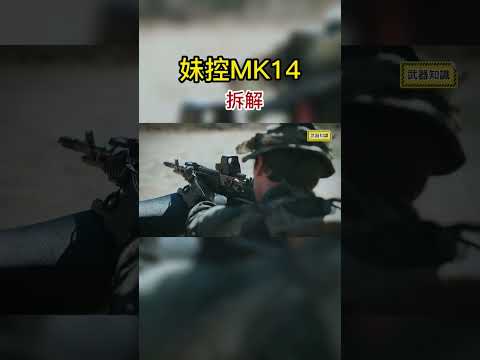 “妹控”MK14拆解：射手步槍中的最強王者，到底它有多強 #妹控mk14  #mk14  #原理動畫  #武器 #武器科普 #武器大講堂 #軍事