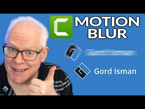 Camtasia Motion Blur Effect - 4 example animated effect types included!