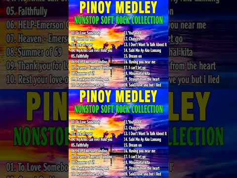 Nonstop Soft Rock Medley 💗 Best Lumang Tugtugin 💗 Emerson Condino Nonstop Collection 2023