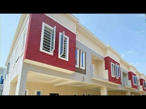 NEWLY BUILT 4BEDROOM TERRACE DUPLEX FOR SALE | house for sale in Lagos#luchiveetv|luxuryhouse#