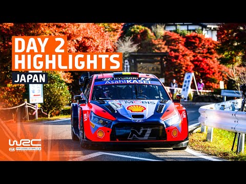 Day 2 Highlights | WRC FORUM8 Rally Japan 2024