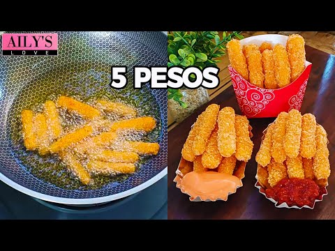 DINUDUMOG TRENDING MABENTA PATOK NA PANGNEGOSYO - CRUNCHY CHEESE FRIES | CHEESE STICKS