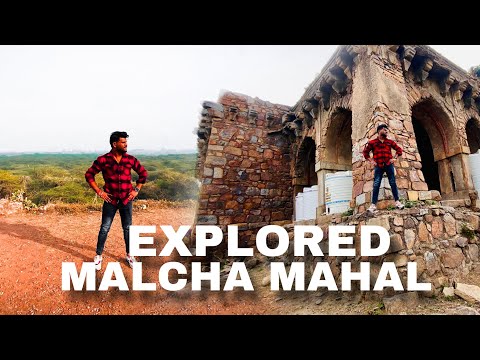 Catched Real Ghost laughing Voice 😨| Most Haunted Place In Delhi | Malcha Mahal | Nishus vlogs